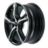 Ronal R62 Jetblack-Matt-Diamond Cut Wheel Img 2