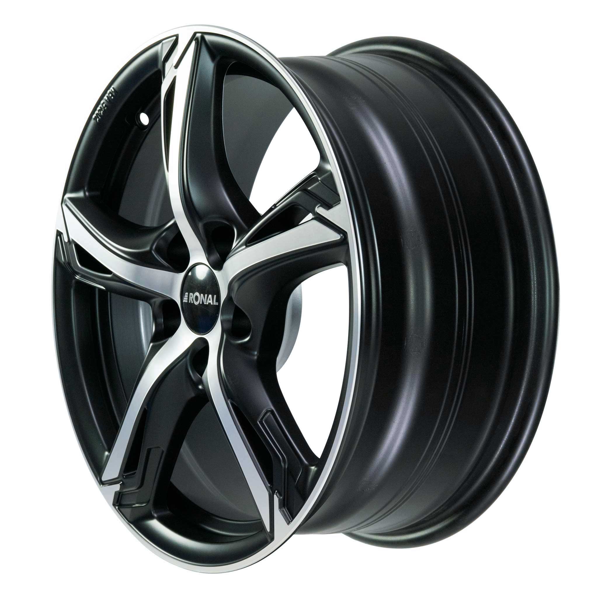 Ronal R62 Jetblack-Matt-Diamond Cut Alloy Wheel Product Image #2