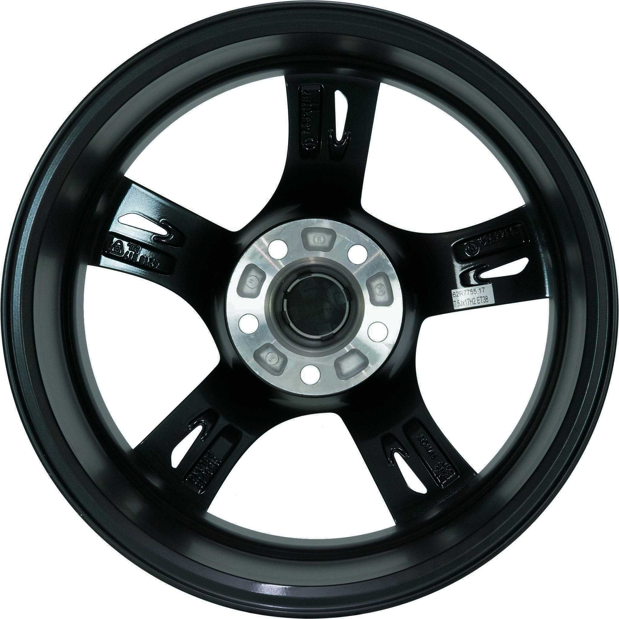 Ronal R62 Jetblack-Matt-Diamond Cut Alloy Wheel Product Image #3