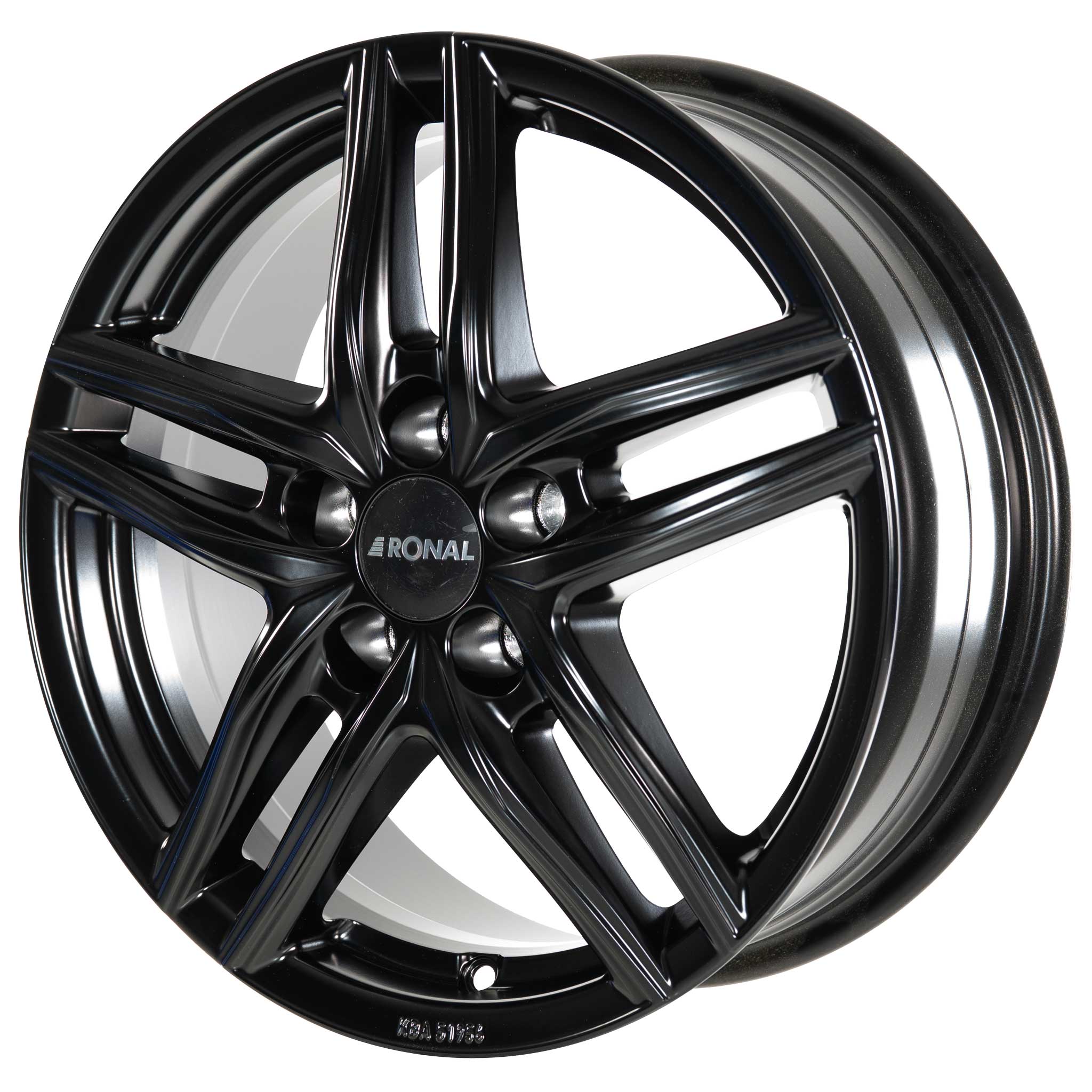 Ronal R65 Jetblack-Matt Alloy Wheel Product Image #2