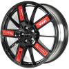Ronal R67 Red Right Jetblack Wheel Img 4