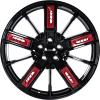 Ronal R67 Red Right Jetblack Wheel Img 3