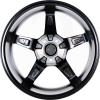 Ronal R69 MCR Jetblack - Red Rim Wheel Img 3