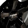 Ronal R69 MCR Jetblack - Red Rim Wheel Img 4