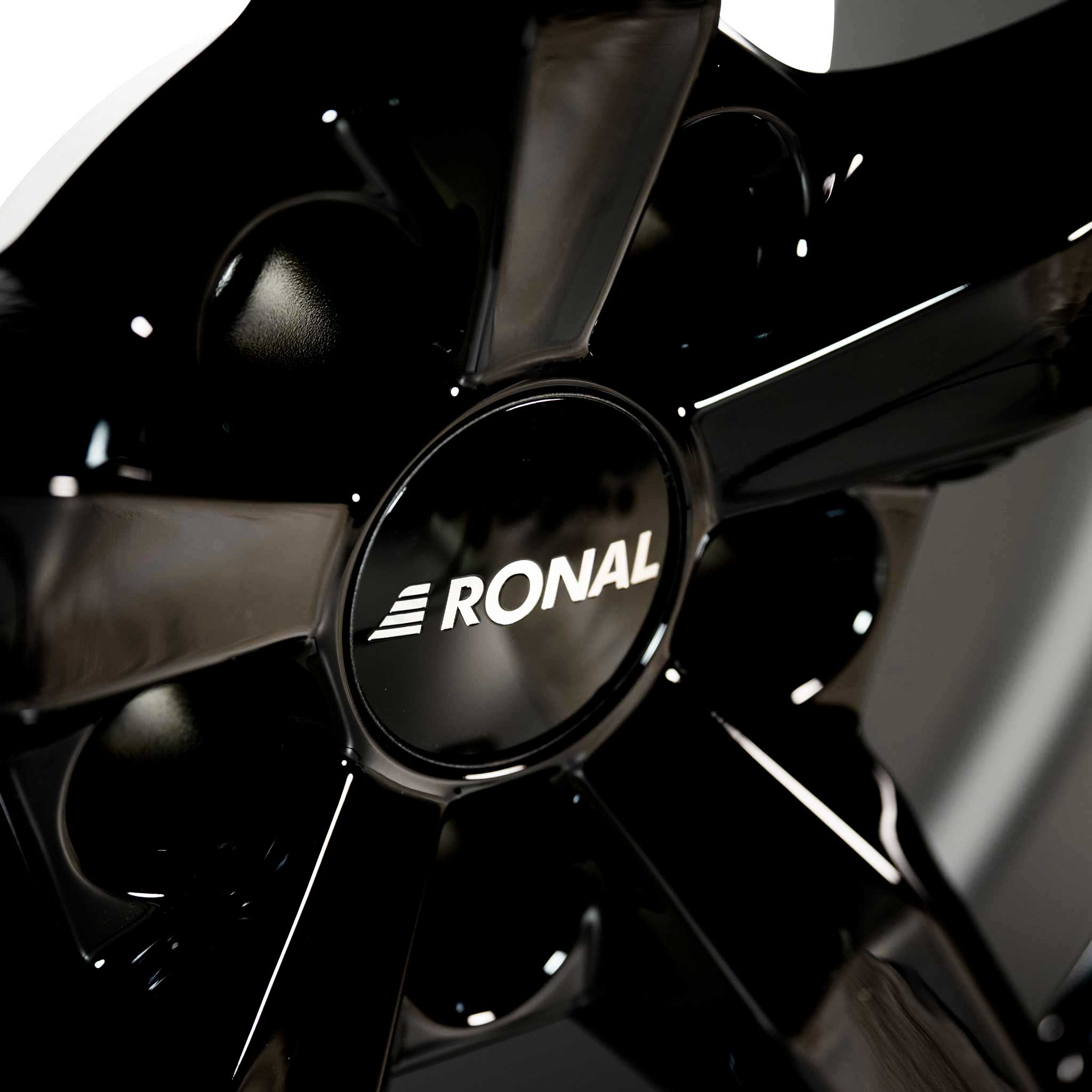 Ronal R69 MCR Jetblack - Red Rim Alloy Wheel Product Image #4