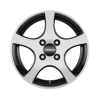 Ronal CA2 Jetblack-Front Diamond Cut Wheel Img 1