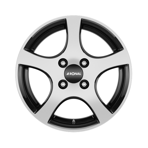 Ronal CA2 Jetblack-Front Diamond Cut Alloy Wheel Product Image #1