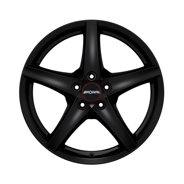 Ronal R41 Trend Matt Black Alloy Wheel Product Image #1