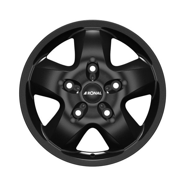 Ronal R44 Matt Black Alloy Wheel Product Image #1