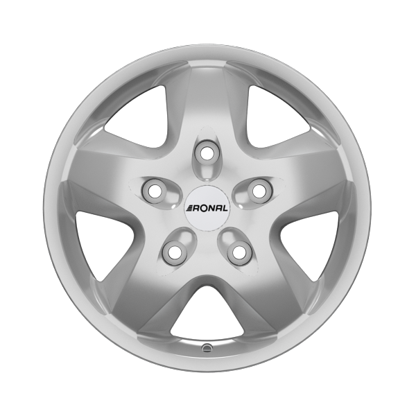 Ronal R44 Crystal Silver Alloy Wheel Product Image #1