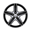 Ronal R48 Jetblack Front Diamond Cut Wheel Img 1