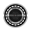 Ronal R50 REV-B Black Front Diamond Cut Wheel Img 1