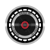 Ronal R50 REV-R Black Front Diamond Cut Wheel Img 1