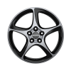 Ronal R53 Matt Black Front Diamond Cut Wheel Img 1
