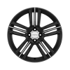 Ronal R57 Matt Black Front Diamond Cut Wheel Img 1