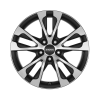 Ronal R61 Jetblack-Matt-Diamond Cut Wheel Img 1