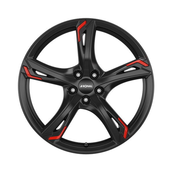 Ronal R62 Red Jetblack Red Alloy Wheel Product Image #1