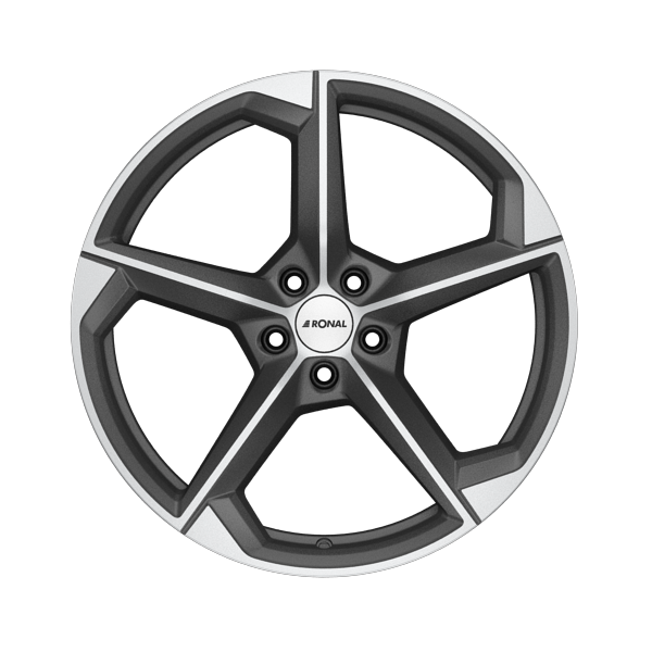 Ronal R66 Orbit Grey-Matt-Front Diamond Cut Alloy Wheel Product Image #1