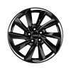 Ronal R70 Jetblack-White Tail Wheel Img 1