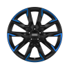 Ronal R71 JETBLACK MATT BLUE TINTED MATT Wheel Img 1