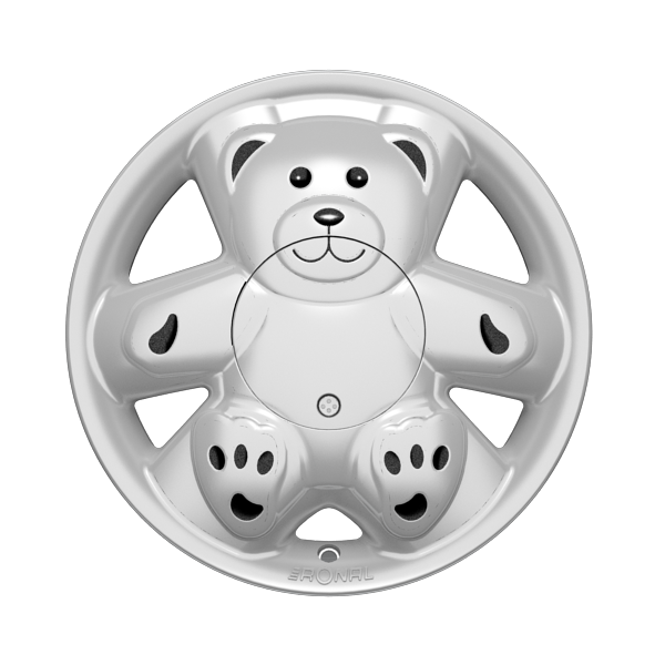 Ronal URS Crystal Silver Alloy Wheel Product Image #1