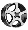 Ronal CA2 Jetblack-Front Diamond Cut Wheel Img 2