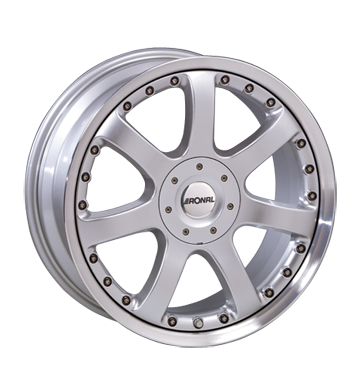 Ronal GT Silver Rim Lip Polished Alloy Wheel Product Image #1