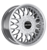 Ronal LS Silver Rim Lip Diamond Cut Wheel Img 2