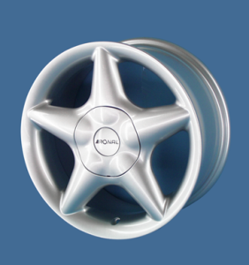 14" Ronal R2 Silver Painted alloy wheel