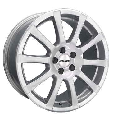 Ronal R38 Silver Horn Copied Alloy Wheel Product Image #1
