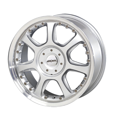Ronal R40 Silver Rim Lip Polished Alloy Wheel Product Image #1
