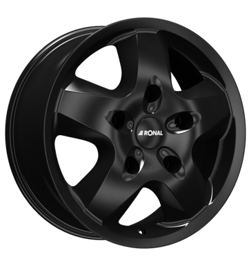 Ronal R44 Matt Black Alloy Wheel Product Image #2