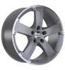 Ronal R47 Titanium Rim Lip Diamond Cut Wheel Img 2
