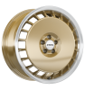 Ronal R50 AERO Racing Gold-Rim Lip Diamond Cut Wheel Img 2