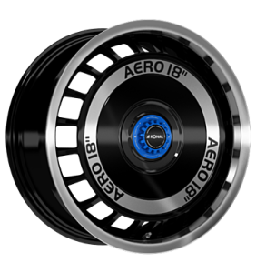 Ronal R50 REV-M Black Front Diamond Cut Alloy Wheel for Mercedes E-Class W213 - Sizes 18in