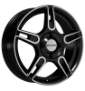 Ronal R52 Black Front Diamond Cut Wheel Img 2