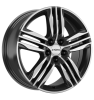 Ronal R57 Black Front Diamond Cut Wheel Img 2