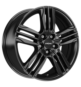 19" Ronal R57 Matt Black alloy wheel