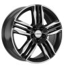 Ronal R58 Black Front Diamond Cut Wheel Img 2