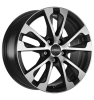 Ronal R61 Jetblack-Matt-Diamond Cut Wheel Img 2