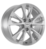 Ronal R61 Crystal Silver Wheel Img 2