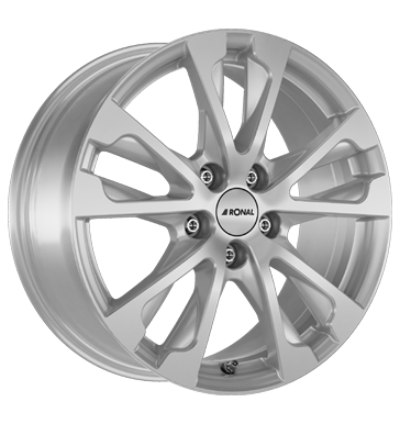 Ronal R61 Crystal Silver Alloy Wheel Product Image #2