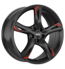 Ronal R62 Red Jetblack Red Wheel Img 2