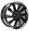 Ronal R70 Jetblack-White Tail Wheel Img 2