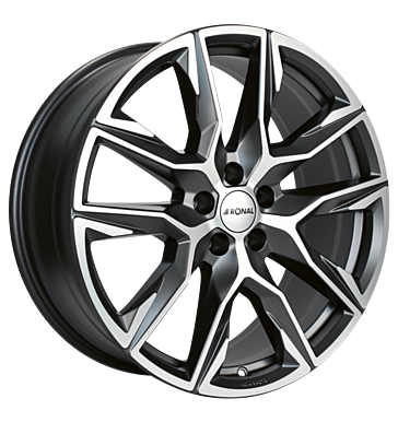 Ronal R71 Orbit Grey-Matt-Front Diamond Cut Alloy Wheel Product Image #2