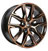 Ronal R71 Jetblack-Copper matt Wheel Img 2