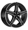 Ronal R72 Jetblack Front Diamond Cut Wheel Img 2
