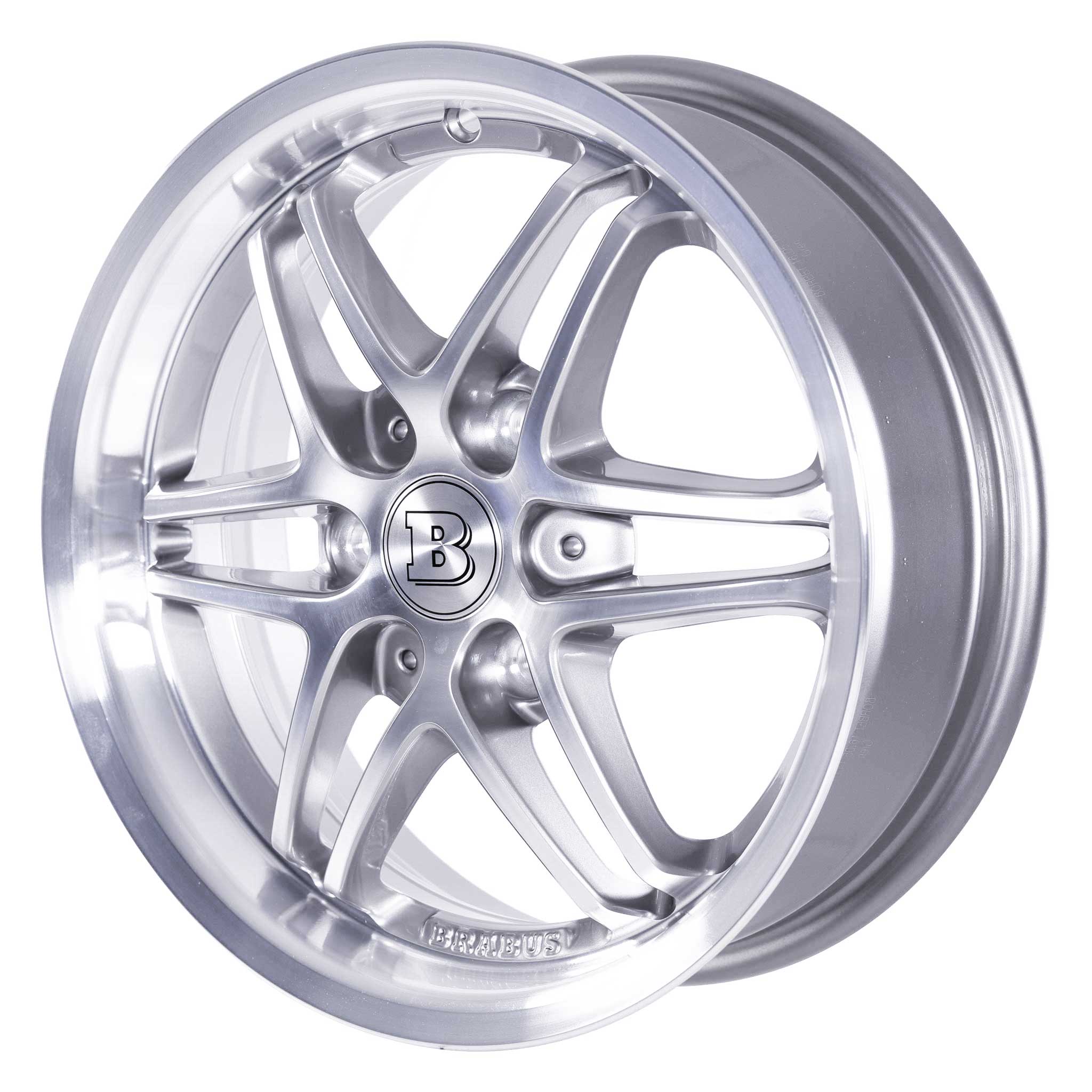 Smart Brabus Monoblock VII Black Chrome with High Sheen Alloy Wheel Product Image #2