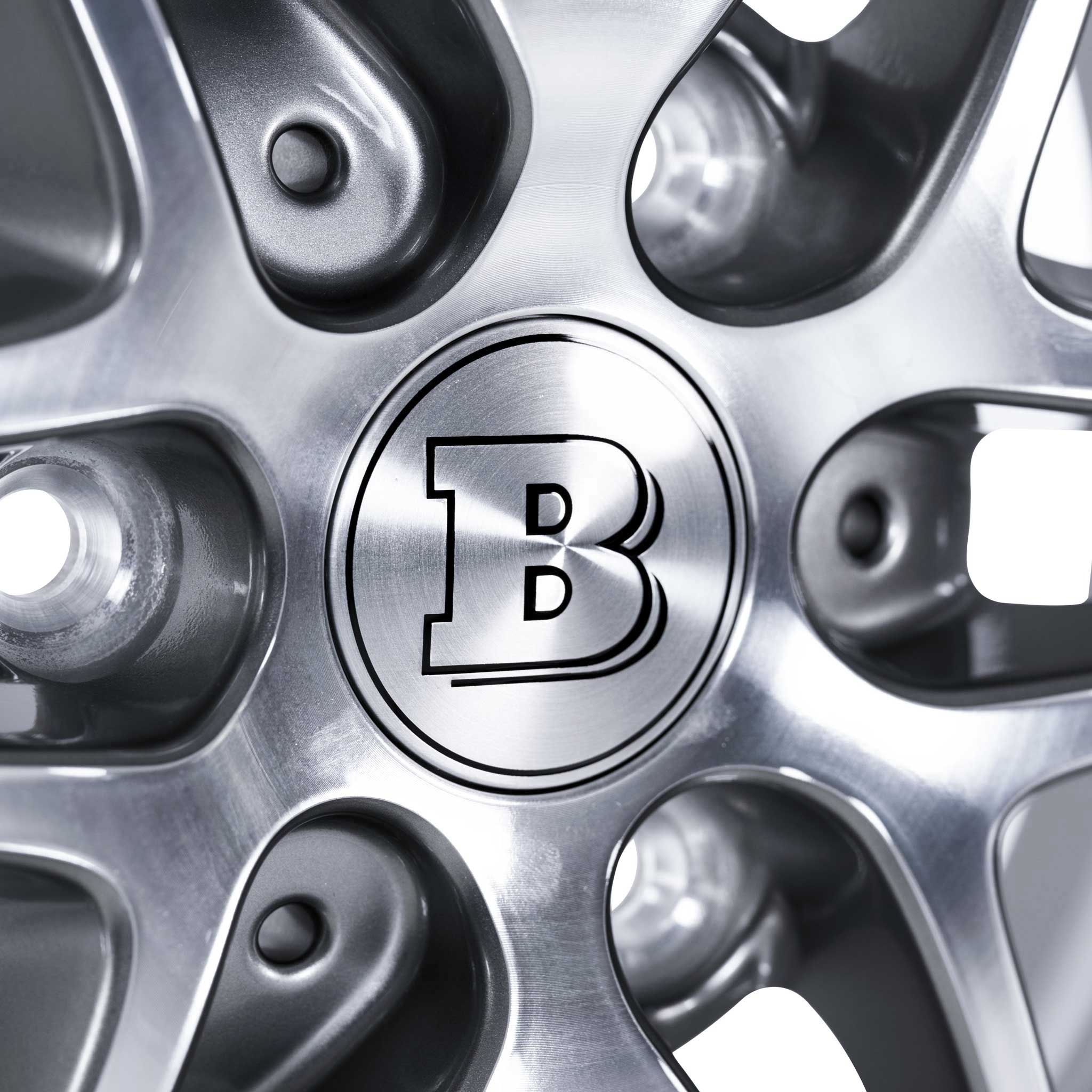 Smart Brabus Monoblock VII Black Chrome with High Sheen Alloy Wheel Product Image #4