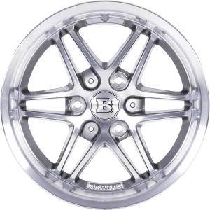 Smart Brabus Monoblock VII Black Chrome with High Sheen Alloy Wheel - Sizes 15in, 16in, 17in